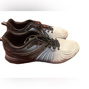 Kinetix Black and White Athletic Shoes